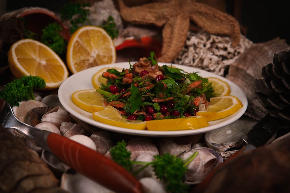 Bønnesalat med kidneybønner, valnøtter og koriander