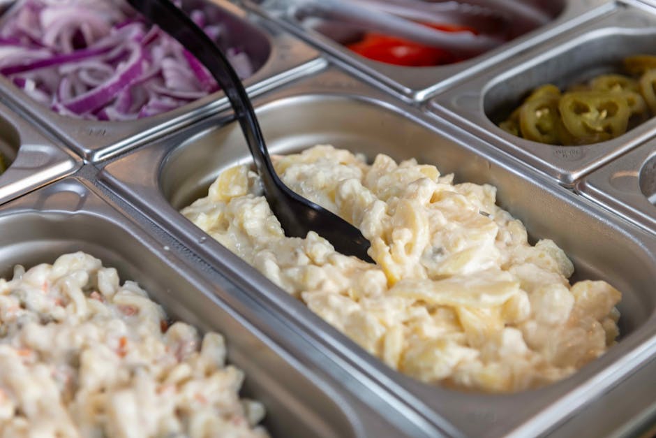 Kremet selleri- og potetsalat