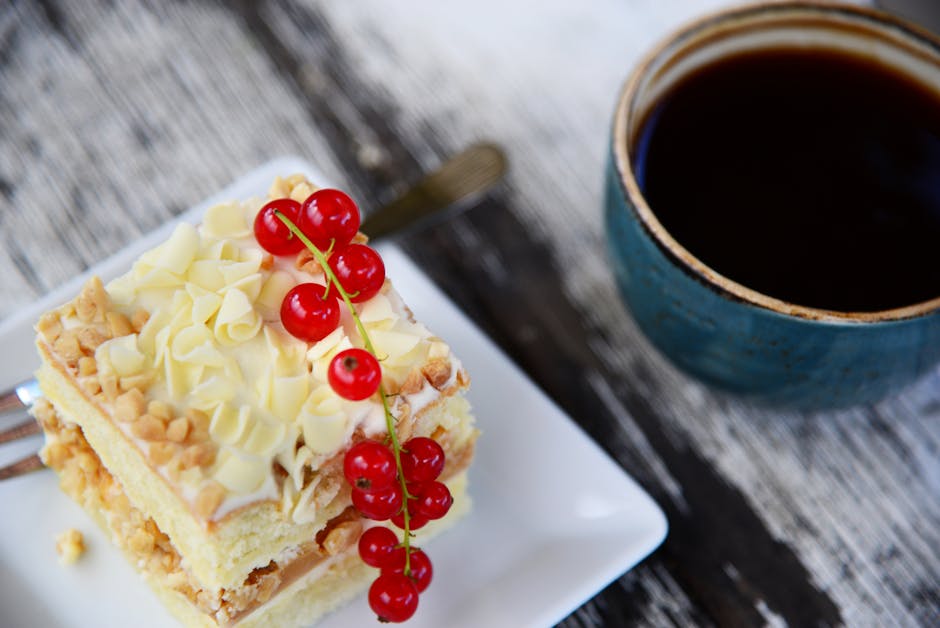 Ananas- og kokosnapoleon med mascarponekrem