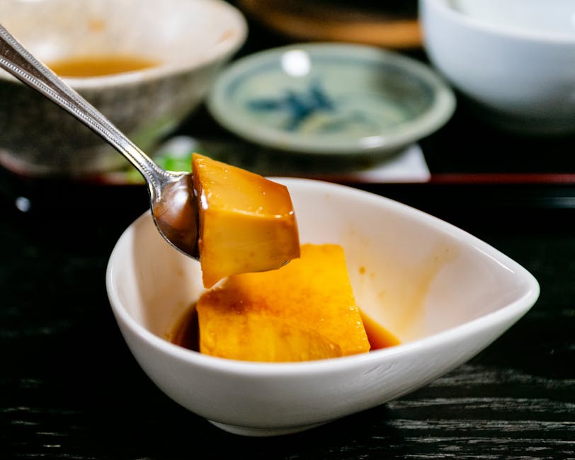 Tofu Dengaku med miso-glasur