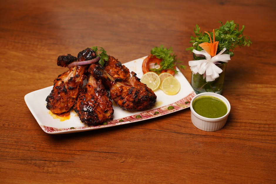 Kyllingsauté med guavasaus og rom