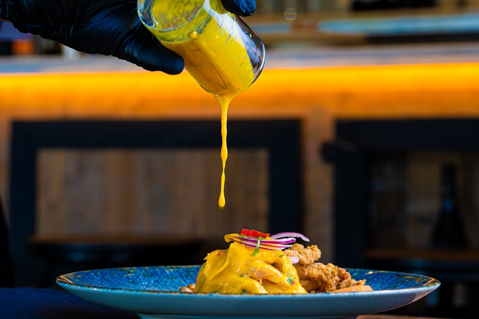 Chipotle- og chutney-dressing med appelsin