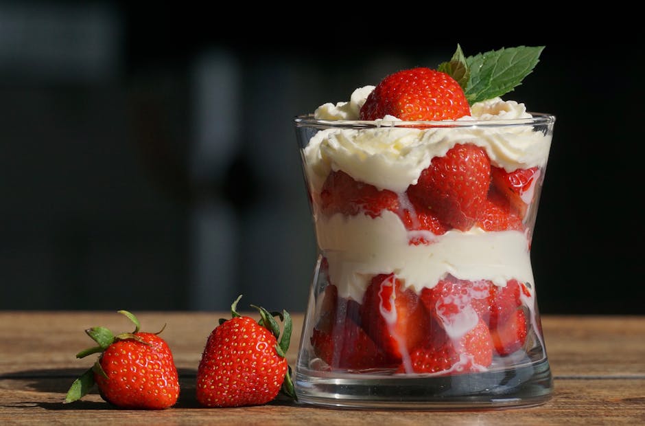 Jordbær med zabaglione