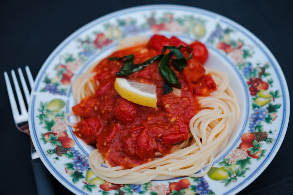 Spaghetti med sitron og Limoncello