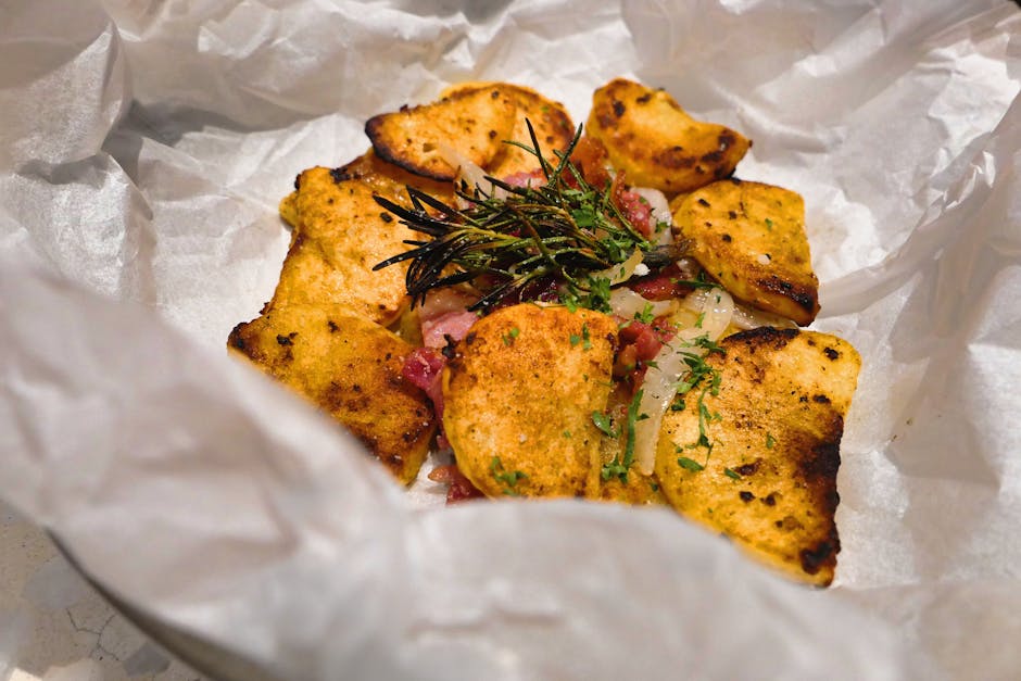 Sprø potetkake med andefett