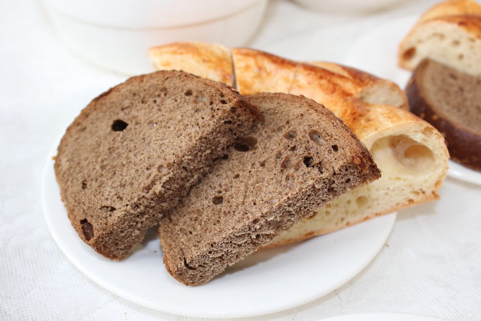 Russisk svartbrød fra brødmaskin