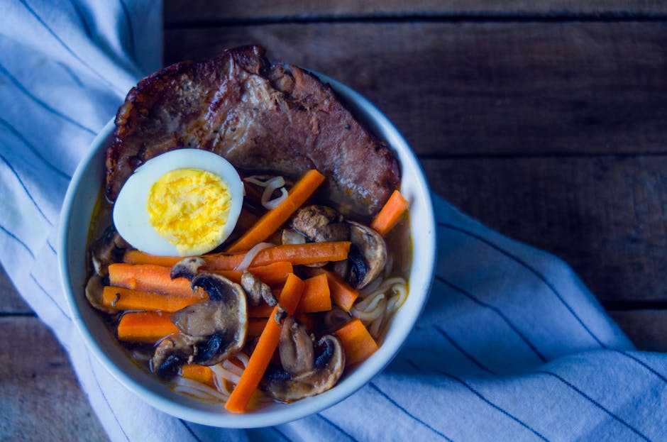 Varmende biff-, sopp- og byggsuppe