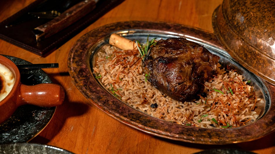 Braiserte lammeskanker med ingefær og femkrydder