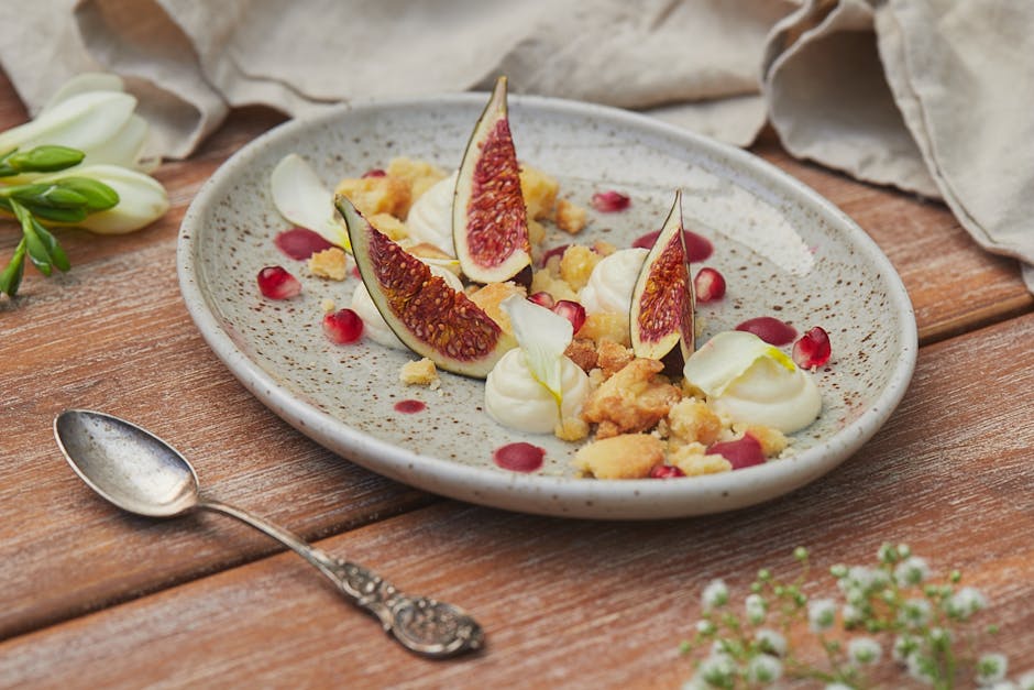 Grillede fiken med appelsin og sherrykrem