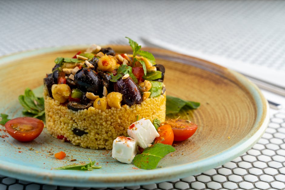 Couscous med greske smaker