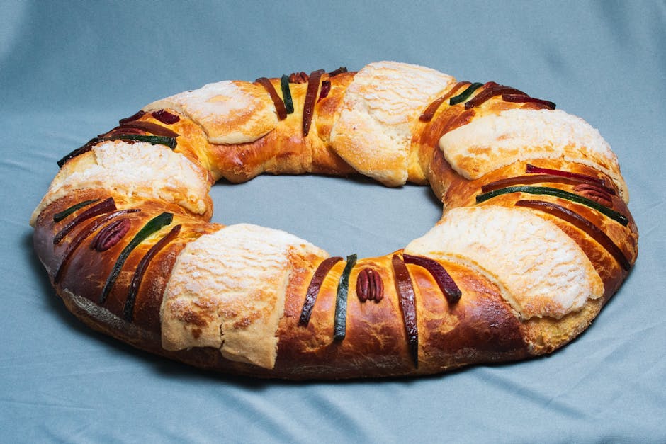 Søtt brød med smør og sukker