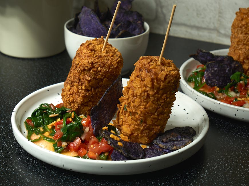 Hjemmelagde pølse- og maispinner (Corndogs)