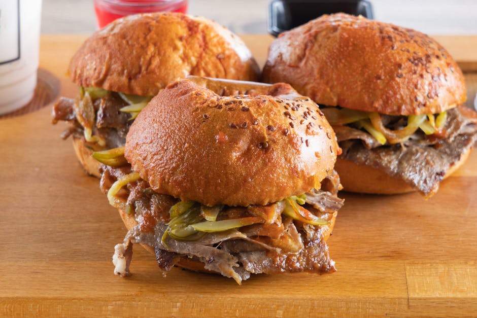 Sloppy Jerk med hjemmelaget saus