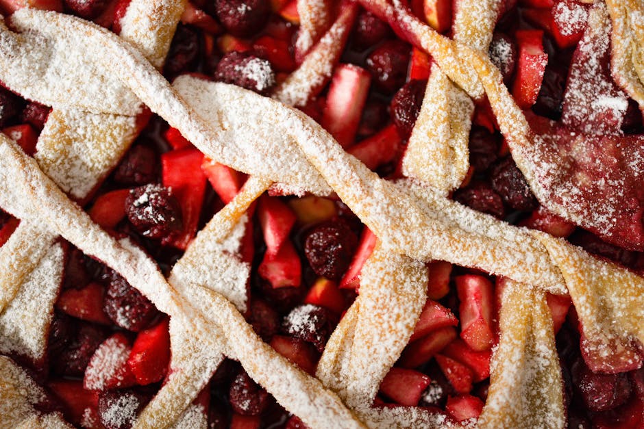 Kringle med eple- og pekannøttfyll