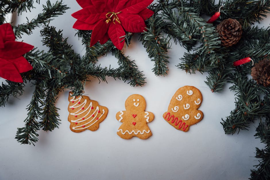 Klassiske pepperkakefigurer med krydder