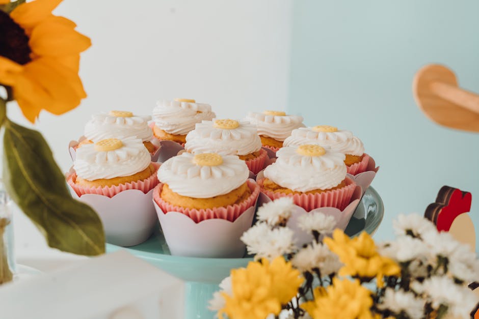 Fantasifulle blomstercupcakes med smørkrem