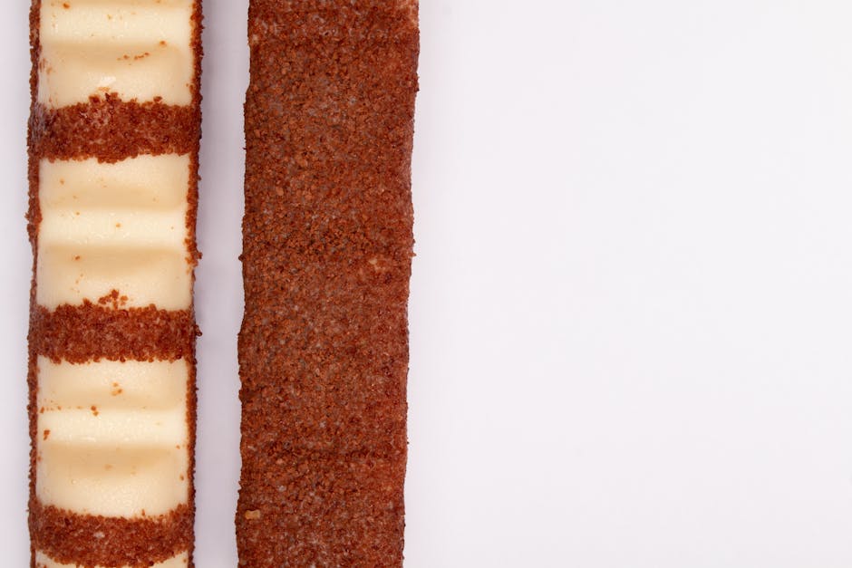 Sjokolade- og zebrabiscotti