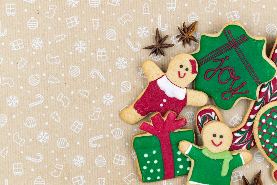 Klassiske pepperkaker med royal icing