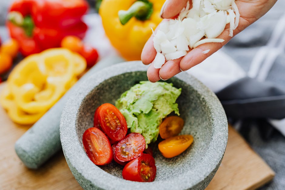 Hvitløkstung guacamole med jalapeño