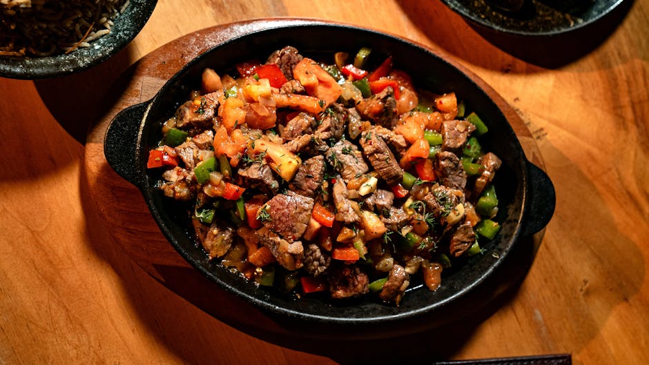 Langtidskokt pepperbiff i slow cooker