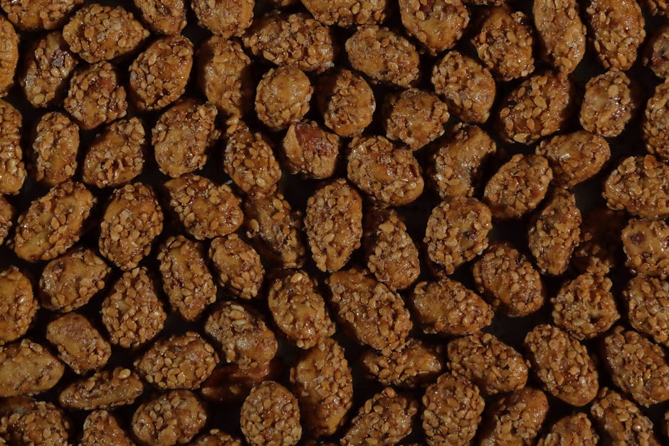 Sprø sukkerbelagte pekannøtter