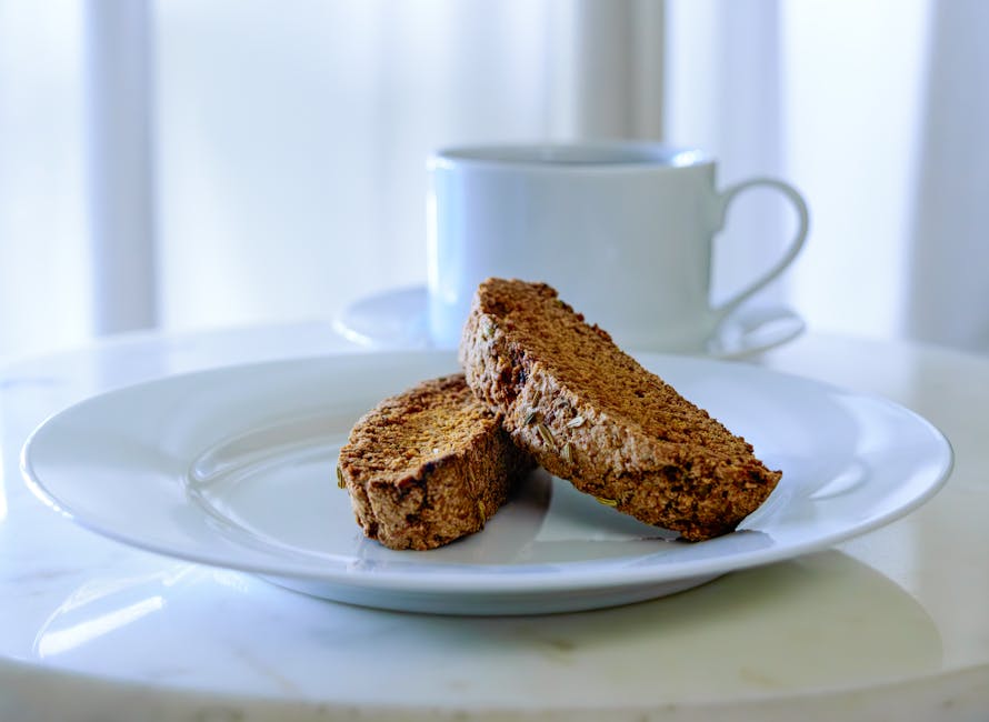 Klassiske italienske biscotti med anis