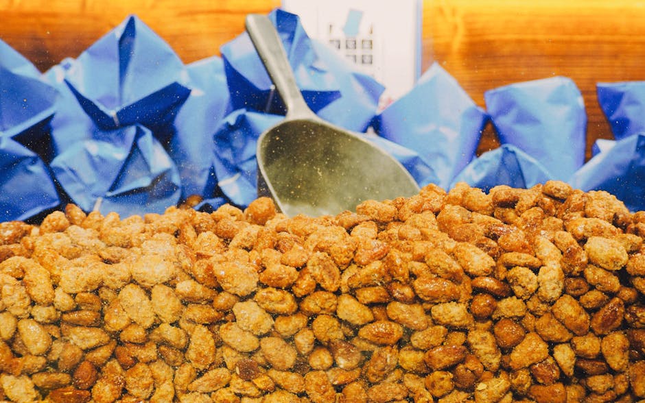 Kanelristede mandler