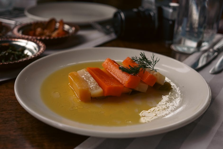 Glaserte gulrøtter med dill og lønnesirup