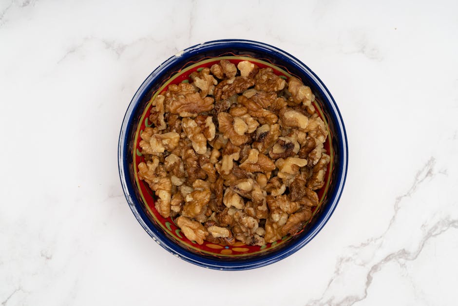 Kandiserte valnøtter