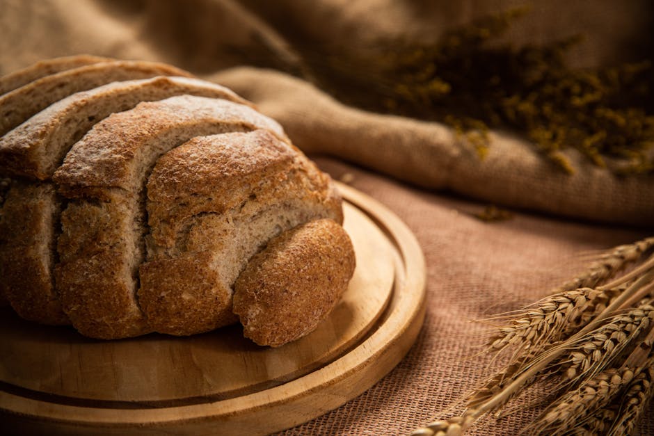 Honningfullkornsbrød fra brødmaskin