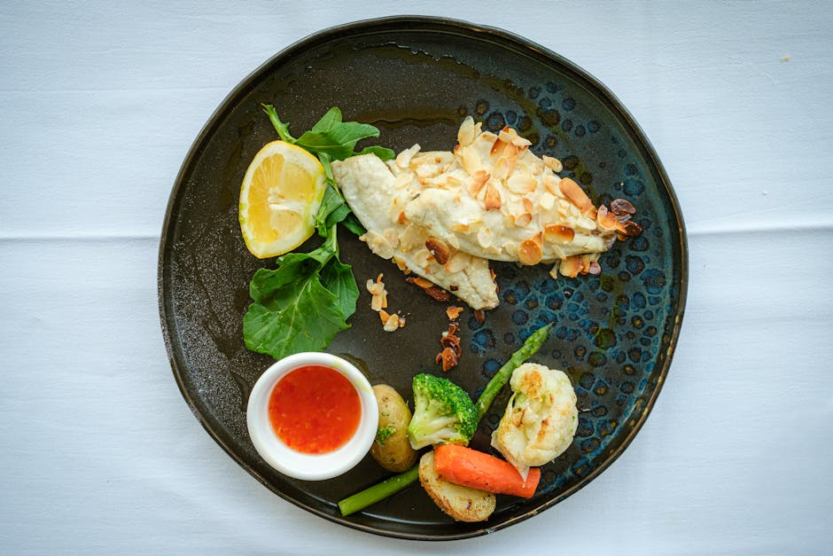 Mandelpanert tilapia med parmesan