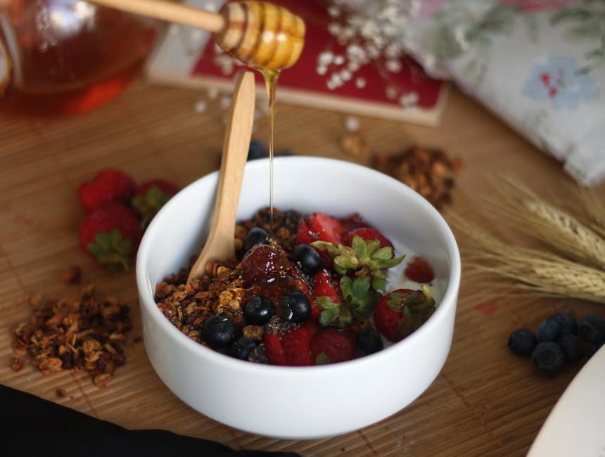 Honning- og nøttegranola