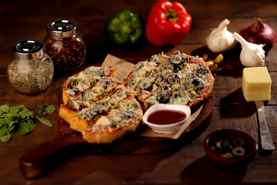 Ricardos pizzabunn med hvitløk og urter