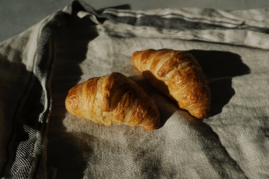 Smørkresanter (Croissant-lignende småbakst)