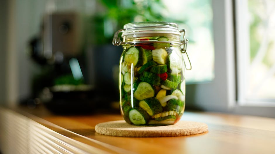 Søt squashrelish (syltet zucchini)