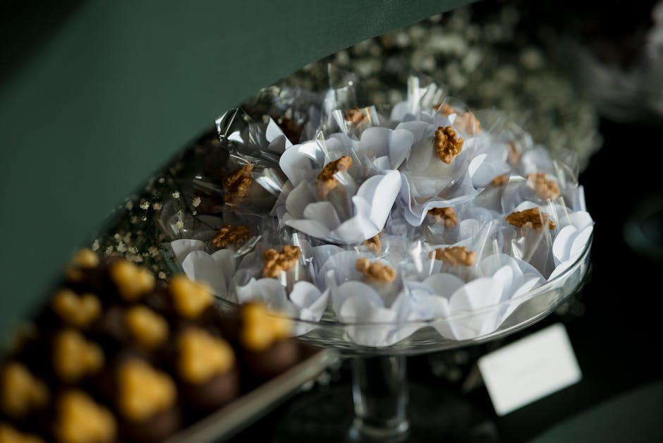 Divinity konfekt med valnøtter