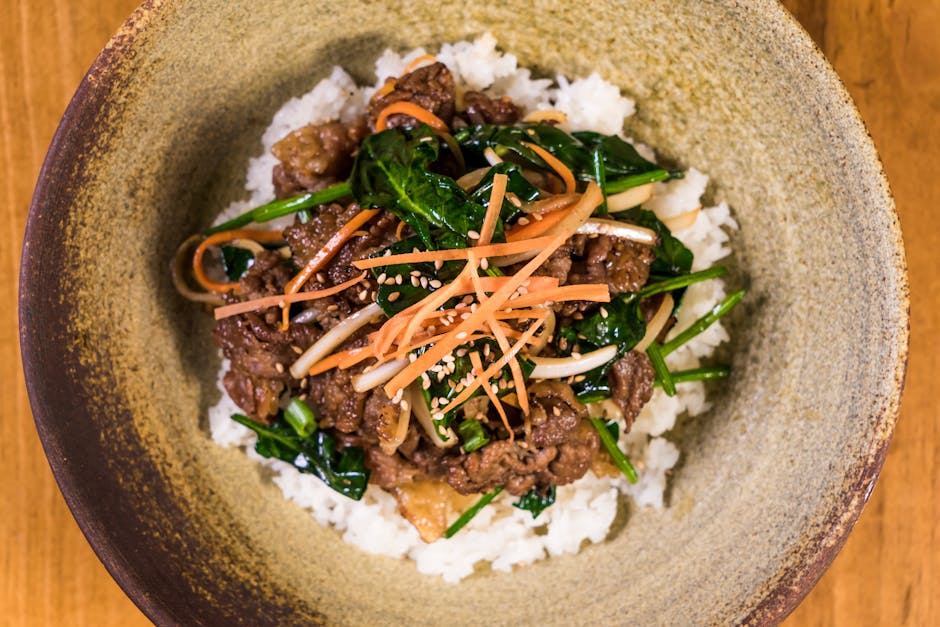 Bulgogi (koreansk grillet storfekjøtt)