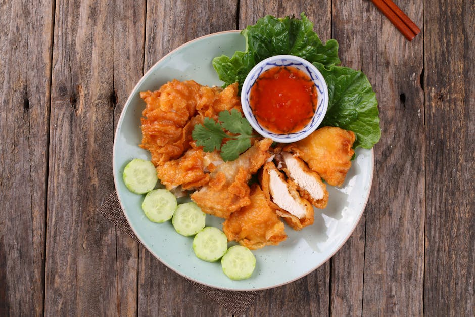 Honningstekt kylling med sprø skorpe