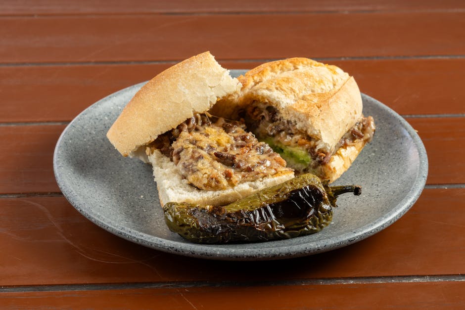 Chiles Rellenos (fylte poblano-paprika)