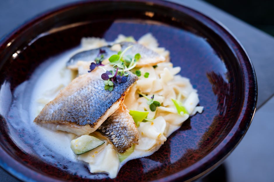 Tilapia-pasta med jalapeño og hvitløk