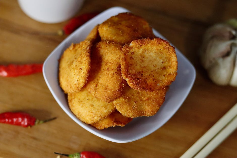Hot Water Cornbread (Amerikansk Maisbrød)