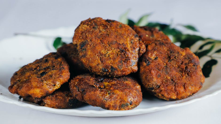 Enkle laksekaker med egg og mel