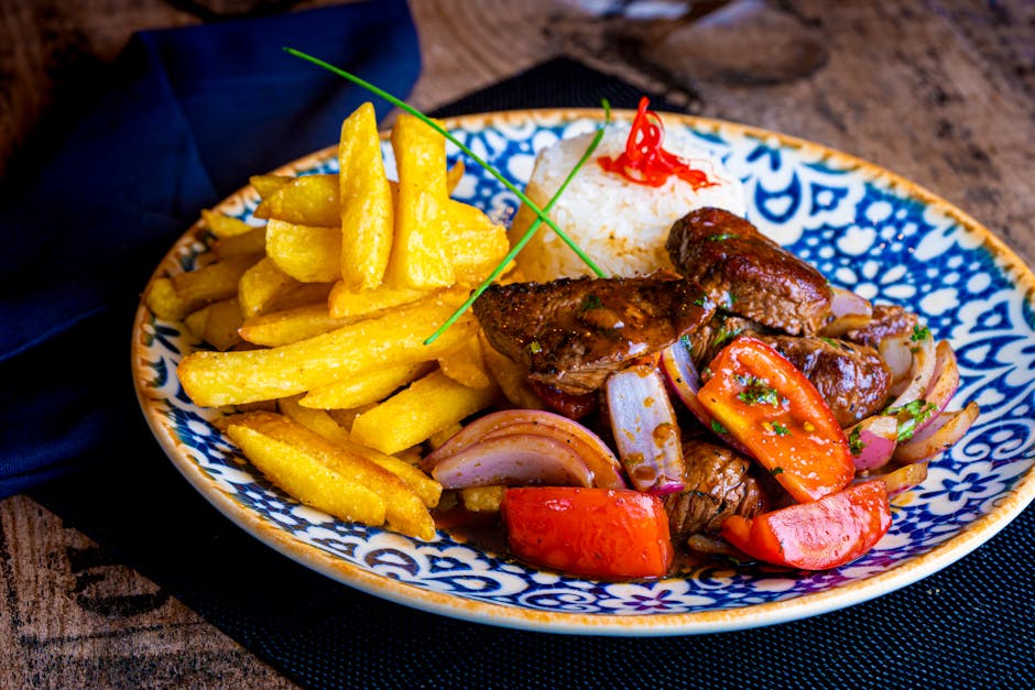 Peruviansk Lomo Saltado