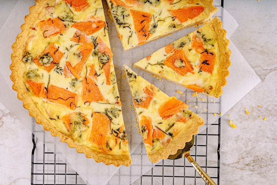 Donnas ostefylte quiche med løk