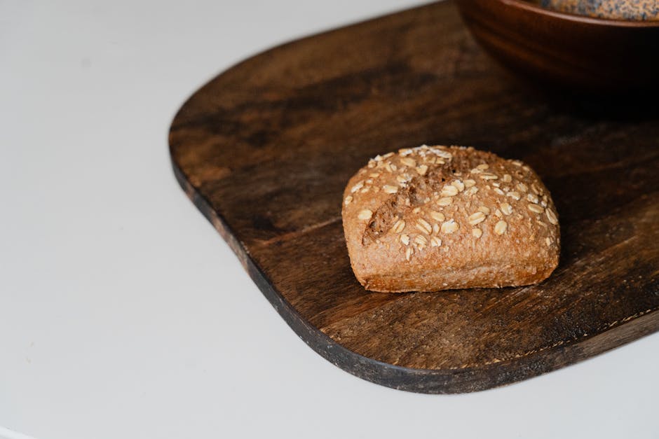 Havregrynsruller med surdeig