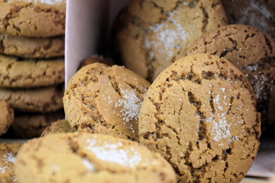 Krydderknekkebrød med ingefær og kanel