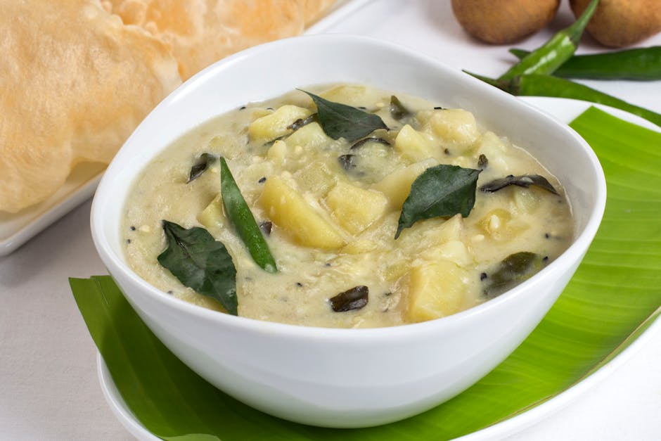 Kremet indisk potetcurry