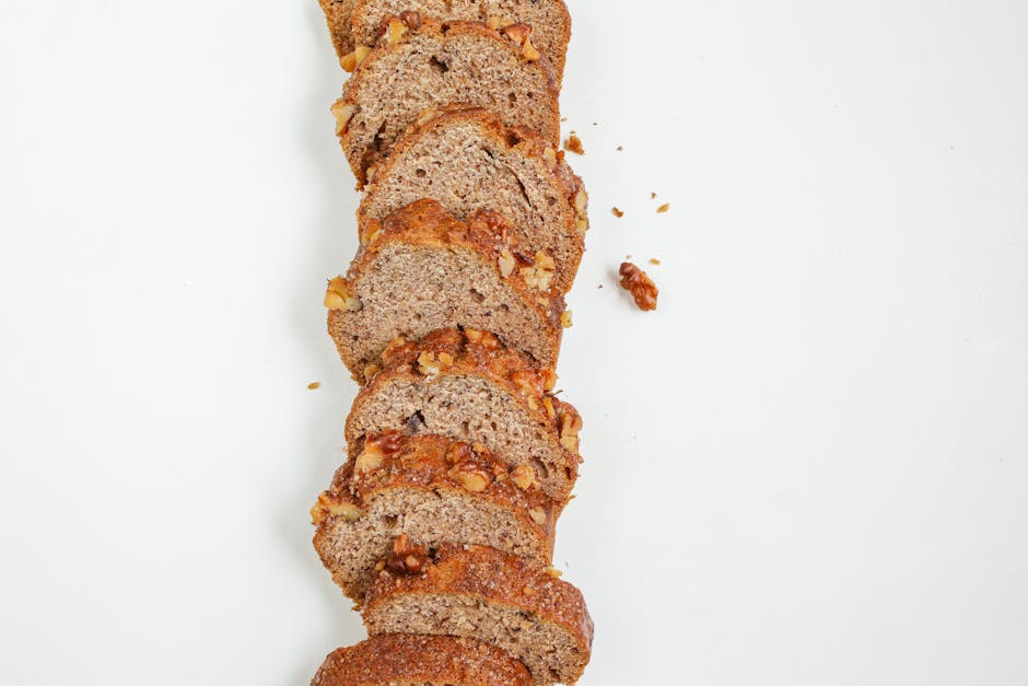 Saftig squashbrød med valnøtter