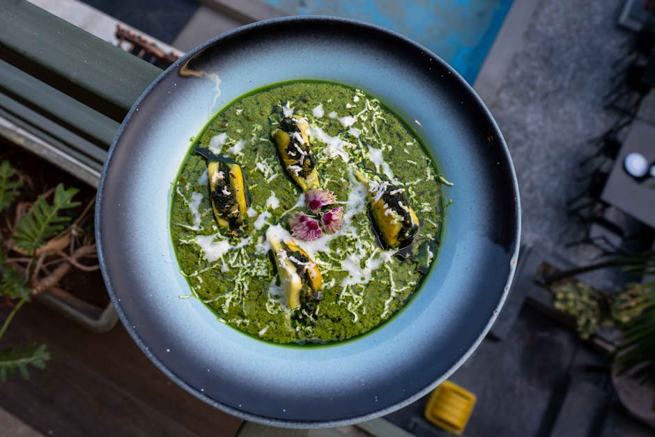 Pasta Shells Florentine med spinat og ost