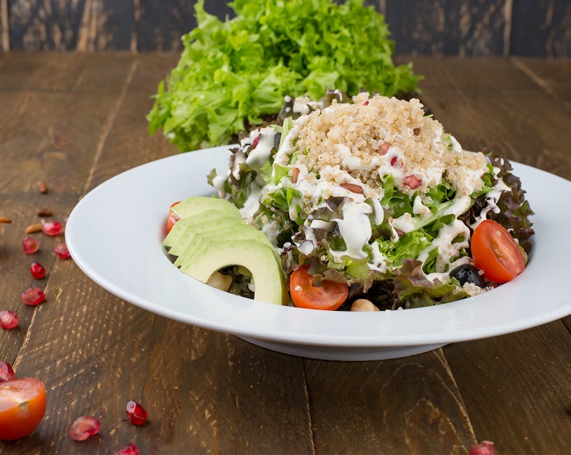 Kremet avokado ranch-dressing